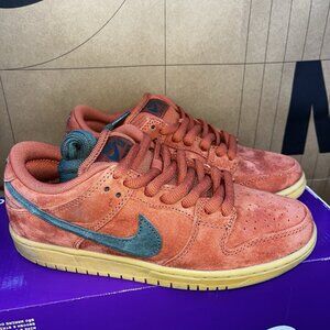 NEW Nike SB Dunk Low Men Sz 6/Womens 7.5 Burnt Sunrise Gum Brown HF3704-800